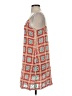 Aqua 100% Polyester Print Orange Casual Dress Size S - photo 5