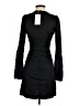 Shore Solid Black Cocktail Dress Size S - photo 2
