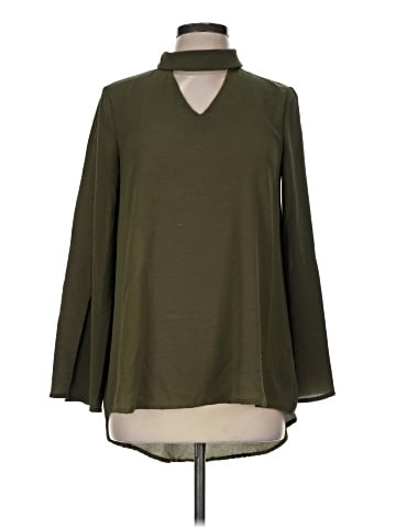 She + Sky Long Sleeve Blouse (view 1)