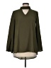 She + Sky Green Long Sleeve Blouse Size M - photo 1