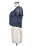 Rewind Blue Short Sleeve Top Size M - photo 5