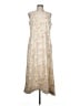 Chico's Paisley Tan Ivory Casual Dress Size Lg (2) - photo 1
