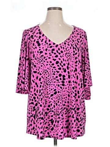 Dear Scarlett 3/4 Sleeve Blouse (view 1)