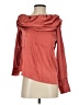 Grace Karin Burgundy Long Sleeve Blouse Size S - photo 1
