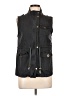 Tickled Teal Black Denim Vest Size L - photo 1