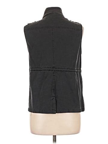 Tickled Teal Denim Vest (view 2)