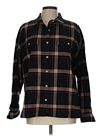 L.L.Bean Signature Long Sleeve Button-Down Shirt (view 1)
