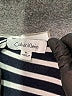 Calvin Klein Stripes Black 3/4 Sleeve Blouse Size XL - photo 4