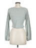 Altar'd State Gray Long Sleeve Top Size M - photo 2