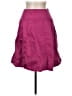 GUNEX Solid Purple Burgundy Casual Skirt Size 8 - photo 2
