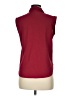 Unbranded Burgundy Sleeveless Button-Down Shirt Size M - photo 2