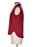 Unbranded Burgundy Sleeveless Button-Down Shirt Size M - photo 5