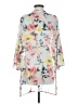 Peach Love 100% Polyester Gray Kimono Size S - photo 2