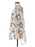Peach Love 100% Polyester Gray Kimono Size S - photo 5