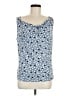 Ellen Tracy Blue Tank Top Size M - photo 1
