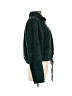 Know One Cares 100% Polyester Green Faux Fur Jacket Size L - photo 4