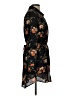 Forever 21 100% Polyester Floral Black Ivory Casual Dress Size M - photo 4