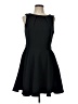Closet Solid Black Cocktail Dress Size 10 - photo 1