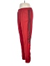 Adidas 100% Polyester Color Block Red Track Pants Size L - photo 5