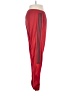Adidas 100% Polyester Color Block Red Track Pants Size L - photo 4