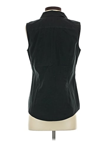 Talbots Sleeveless Button-Down Shirt (view 2)