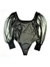 Shein Curve Black Bodysuit Size 12 Plus (0) - photo 1
