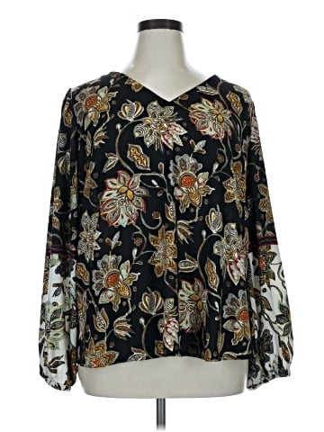 Belle By Kim Gravel Long Sleeve Blouse (view 1)