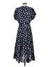 THML Polka Dots Blue Casual Dress Size S - photo 2