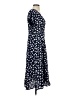 THML Polka Dots Blue Casual Dress Size S - photo 4