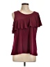 Worthington Burgundy Sleeveless Top Size L - photo 1