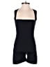 Unbranded Solid Black Romper Size XXS (estimated) - photo 1