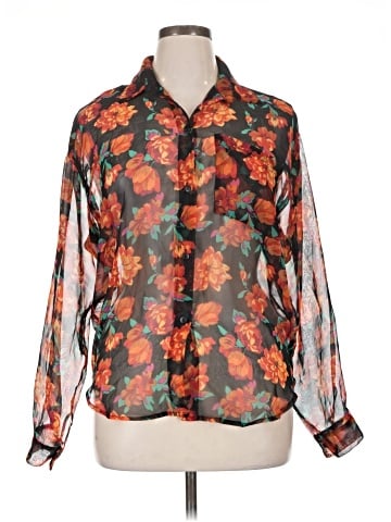 Paris Blues Long Sleeve Blouse (view 1)