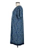 Max Studio Print Blue Casual Dress Size M - photo 5