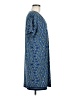Max Studio Print Blue Casual Dress Size M - photo 4