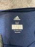 Adidas 100% Polyester Blue Short Sleeve Top Size M - photo 7