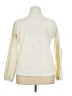 JayJay Company 100% Polyester Solid Ivory Track Jacket Size 2X - photo 2