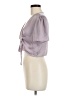 Wild Fable 100% Polyester Purple Short Sleeve Blouse Size M (estimated) - photo 5