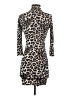 Joyce Leslie Animal Print Brown Cocktail Dress Size S - photo 2