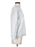Ann Taylor LOFT Stars Silver Pullover Sweater Size XS - photo 4