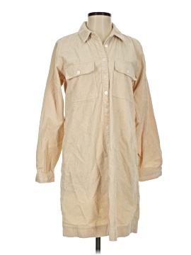 Madewell Corduroy Long-Sleeve Mini Shirtdress (view 1)