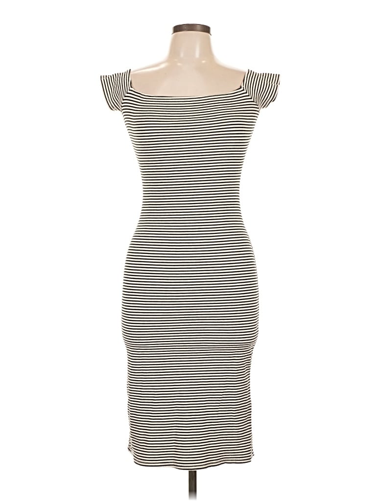 Pre-owned Assorted Brands Casual Dress In Gray