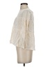 Madewell Ivory Tiered Button-Back Top Size XXS - photo 5