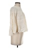 Madewell Ivory Tiered Button-Back Top Size XXS - photo 4