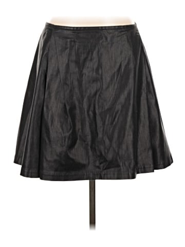 Kate Spade New York Faux Leather Skirt (view 1)