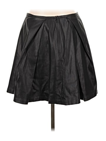 Kate Spade New York Faux Leather Skirt (view 2)
