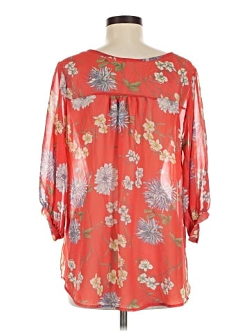 Audrey 3+1 3/4 Sleeve Blouse (view 2)