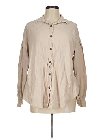 Mustard Seed Long Sleeve Button-Down Shirt (view 1)