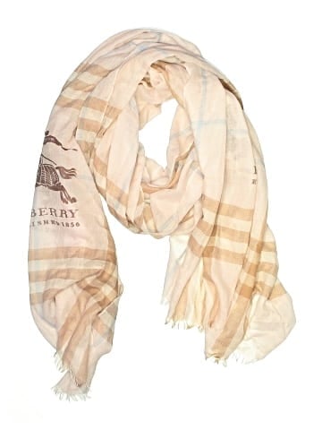 Burberry Check print gauze shawlScarf (view 1)