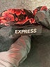 Express 100% Polyester Paisley Burgundy Casual Dress Size S - photo 7