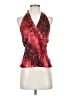 Assorted Brands 100% Polyester Red Sleeveless Blouse Size S - photo 1